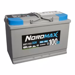 Nordmax AGM 12V 100Ah 850MCA