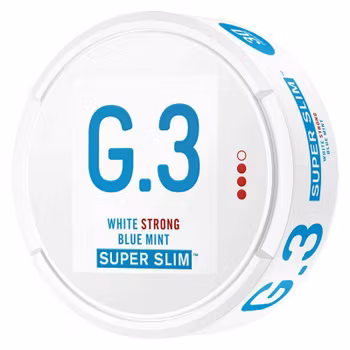 G.3 Blue Mint Super Slim White Strong