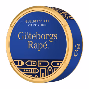 Göteborgs Rapé Gullbergs Kaj White Portion