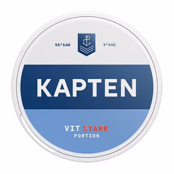 Kapten Vit Stark Portion