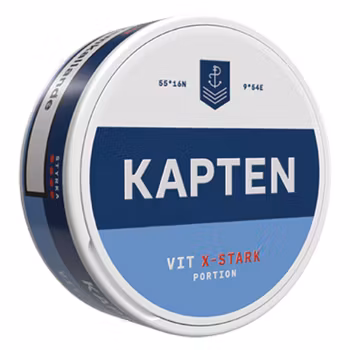 Kapten Vit Extra Stark Portion
