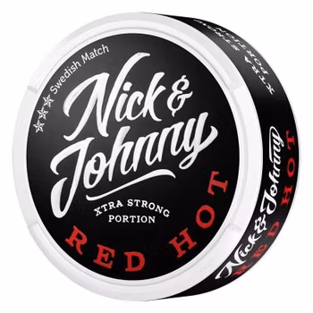 Nick and Johnny Red Hot Xtra Strong Portion