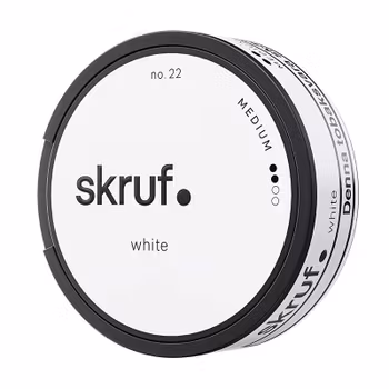 Skruf No.22 White Medium