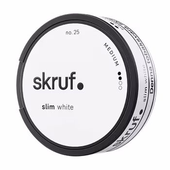 Skruf No. 25 Slim Original White Portion