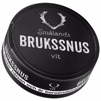 Smålands Brukssnus Vit Portion