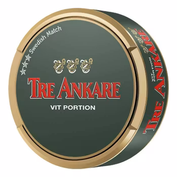 Tre Ankare White Portion