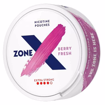 ZONE X Berry Fresh Slim Extra Strong