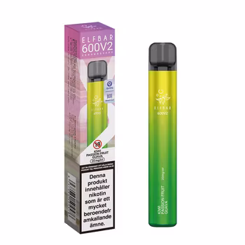 Elfbar V2 Mesh | Kiwi Passion Fruit Guava | Engångs Vape | 20mg