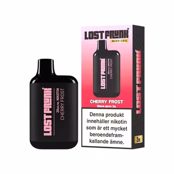 Lost Frunk Mesh | Cherry Frost | Engångs Vape | 20mg