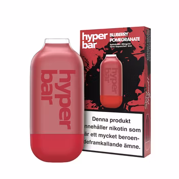 Hyper Bar Mesh | Blueberry Pomegranate | Engångs Vape | 20mg