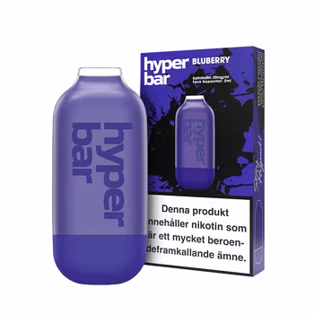Hyper Bar Mesh | Blueberry | Engångs Vape | 20mg