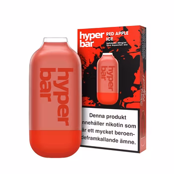Hyper Bar Mesh | Red Apple Ice | Engångs Vape | 20mg