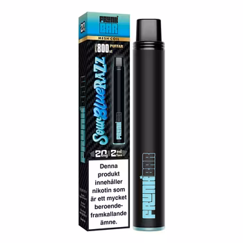 Frunk Bar Mesh | Sour Blue Razz | Engångs Vape | 20mg