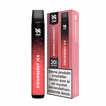 N ONE | Strawberry Ice | Engångs Vape