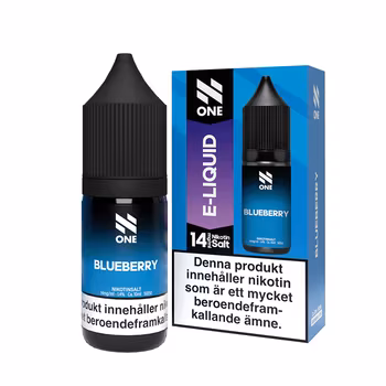 N One | Blueberry | 10ml E-Juice | 14mg Saltnikotin