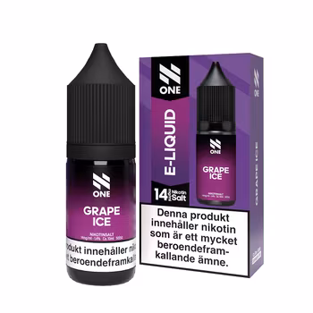 N One | Grape Ice | 10ml E-Juice | 14mg Saltnikotin