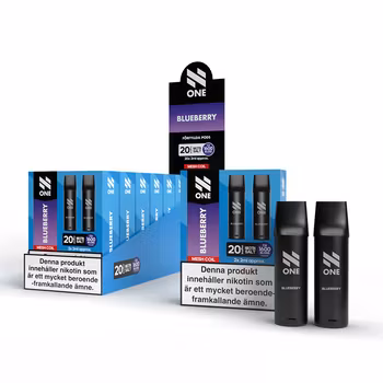 N One Mesh Pod | Blueberry | 1600 puffar per 2-pack
