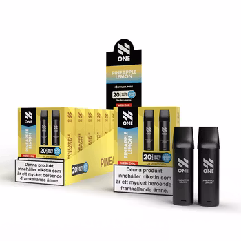 N One Mesh Pod | Pineapple Lemon | 1600 puffar per 2-pack