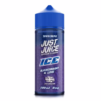 Just Juice ICE | Blackcurrant & Lime | 100ml Shortfill