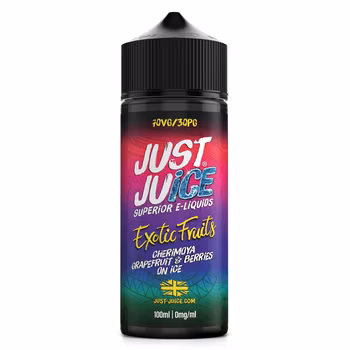 Just Juice Iconic | Cheriomoya Grapefruit & Berries Super Ice | 100ml Shortfill