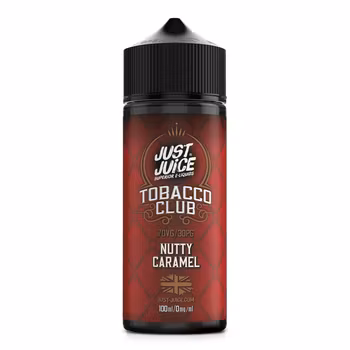 Just Juice Tobacco Club | Nutty Caramel | 100ml Shortfill