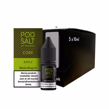 Pod Salt Core | Apple | 10ml E-Juice | 14mg Saltnikotin