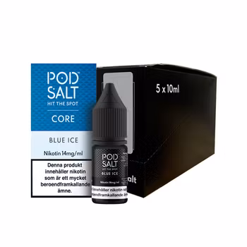 Pod Salt Core | Blue Ice | 10ml E-Juice | 14mg Saltnikotin
