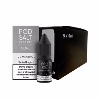 Pod Salt Core | Ice Menthol | 10ml E-Juice | 14mg Saltnikotin