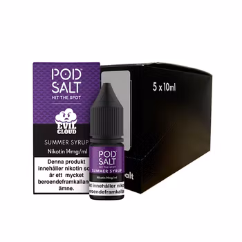 Pod Salt Fusion | Summer Syrup | 10ml E-Juice | 14mg Saltnikotin