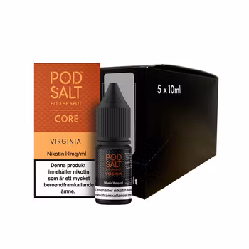 Pod Salt Origin | Virginia Gold | 10ml E-Juice | 14mg Saltnikotin
