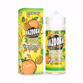 BAZOOKA SOUR STRAWS – PINEAPPLE PEACH