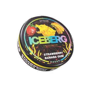 ICEBERG STRAWBERRY BANANA GUM EXTREME