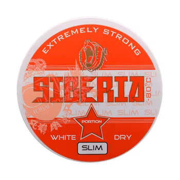 Siberia -80 Degrees White Dry Slim Portionssnus
