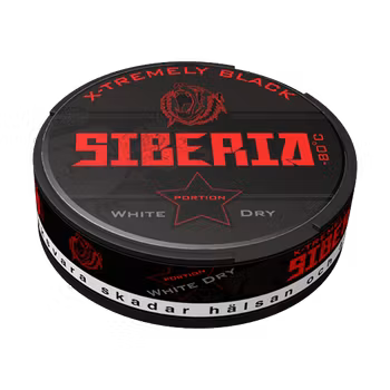 Siberia Black White Dry Portion