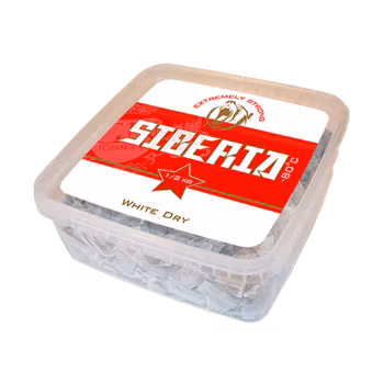 Siberia White Dry Portionssnus 500g