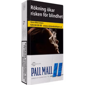 Pall Mall Blue 100S (lång)
