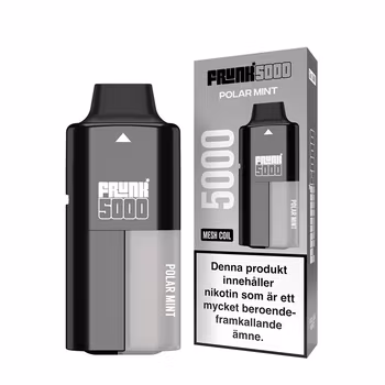 Frunk 5000 Mesh | Polar Mint | Engångs Vape | 14mg