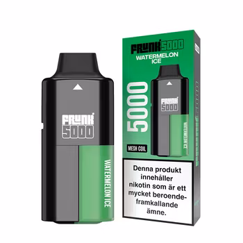 Frunk 5000 Mesh | Watermelon Ice | Engångs Vape | 14mg