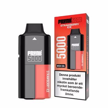 Frunk 5000 Mesh | Strawberry Ice | Engångs Vape | 14mg