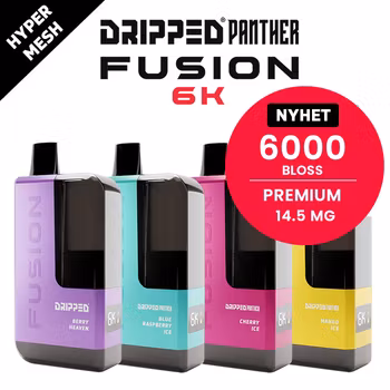 Dripped Panther Fusion 6K - Cherry Peach Lemon