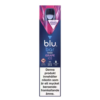 Blu Bar 1000 - Grape Ice