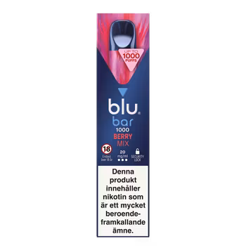 Blu Bar 1000 - Berry Mix
