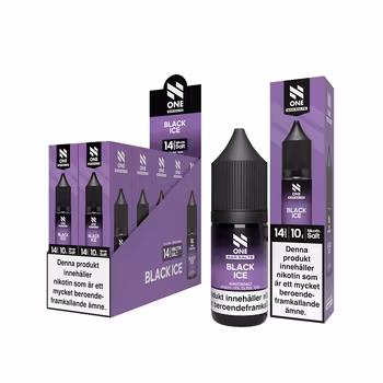 N One | Black Ice | 10ml E-Juice | 14mg Saltnikotin