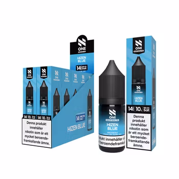 N One | Hizen Blue | 10ml E-Juice | 14mg Saltnikotin
