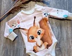 Babydjur rosa - Panel RÄV