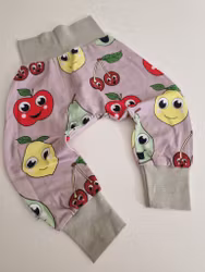 Baggybyxor frukter storlek 74/80