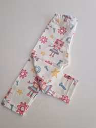 Leggings rosa robotar storlek 62