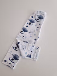 Leggings blå mussla storlek 68