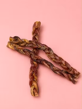 DR.BIMIX Braided Bully Sticks 30cm Pack 250g
