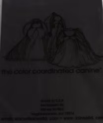 LAINEE - WRAPPING PAPERS PLASTAT  BLACK